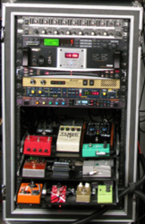 guitar effects rack